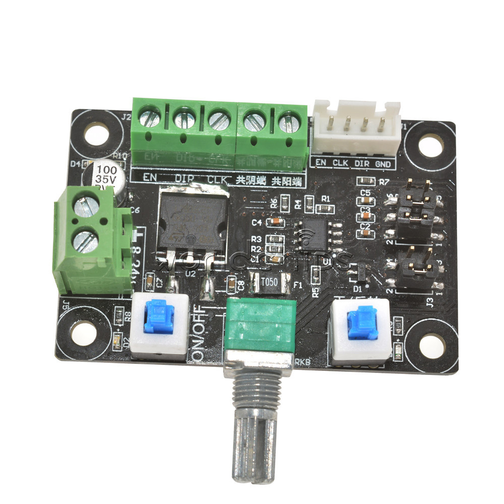 Stepper Motor Driver Controller PWM Pulse Signal Generator Speed Control 12V-24V