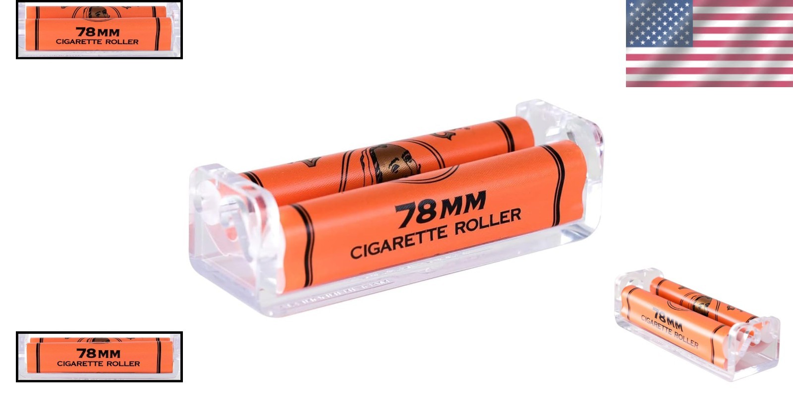 78mm Cigarette Roller - Compact, User-Friendly, and Durable Design