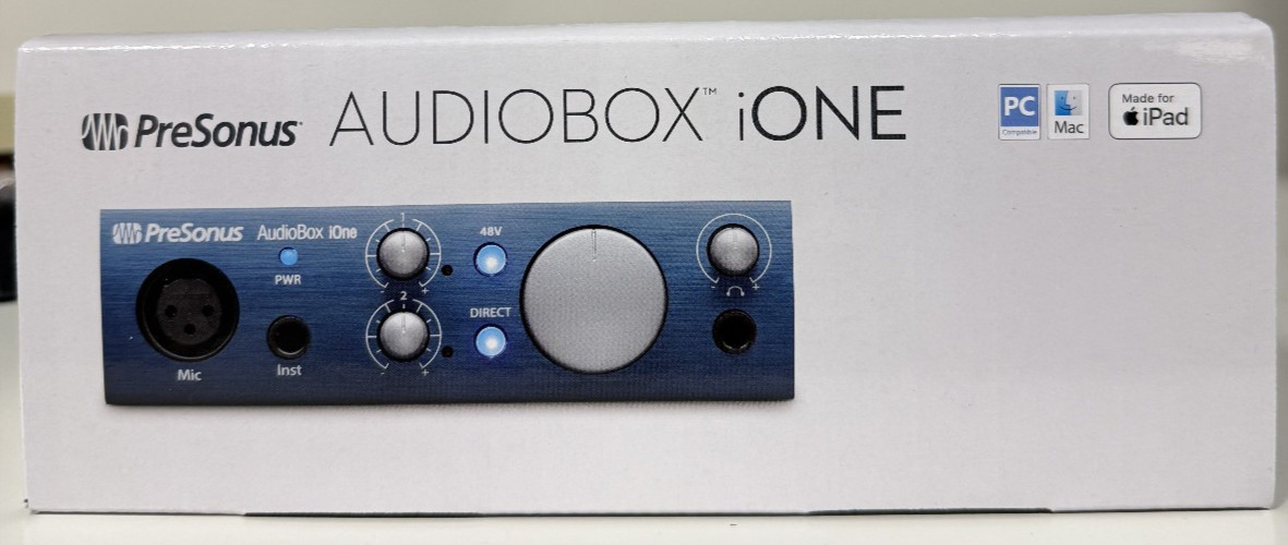 New PreSonus AUDIOBOX iONE