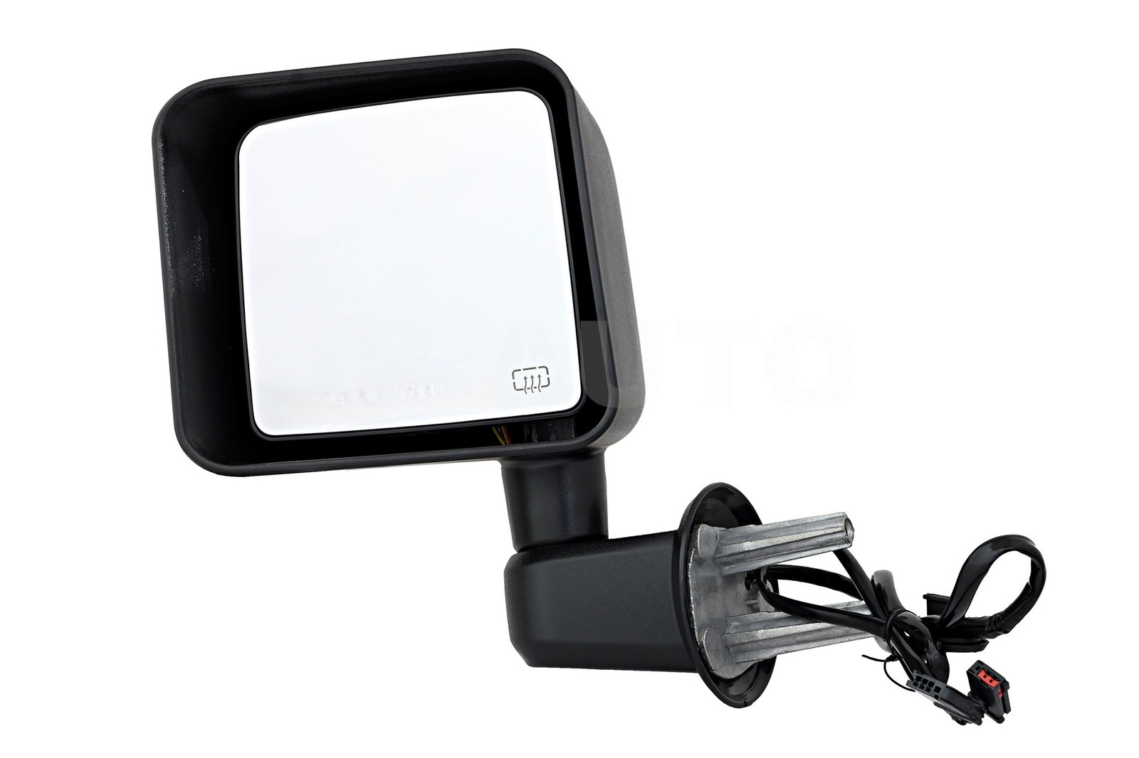 For 2015-2018 Jeep Wrangler Power Heated Black Side Door View Mirror Left