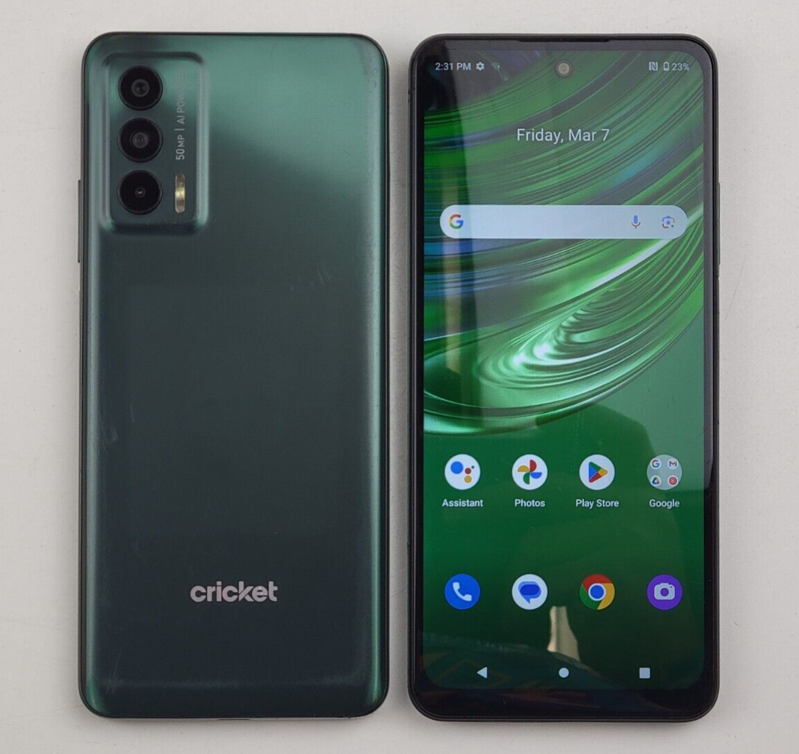 (B-STOCK) Cricket Outlast (U680AC) 64GB - Green (Cricket Wireless) - Clean IMEI