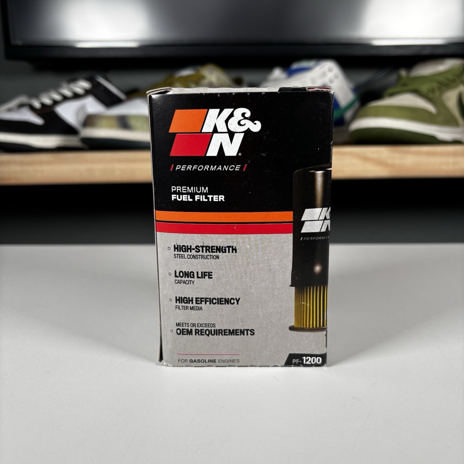 K&N Performance Fuel Filter PF-1200 for Acura Integra Honda Civic Accord Prelude