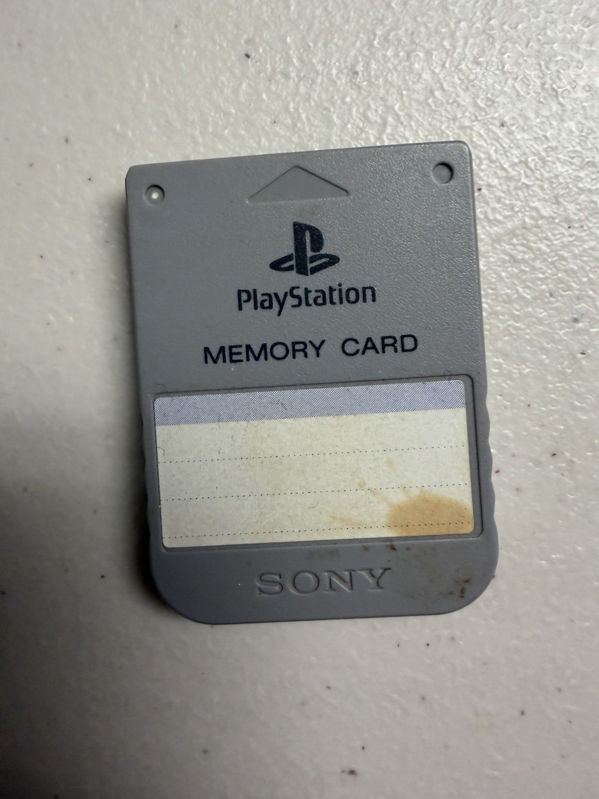 Sony SCPH-1020 HI Playstation Memory card -Gray