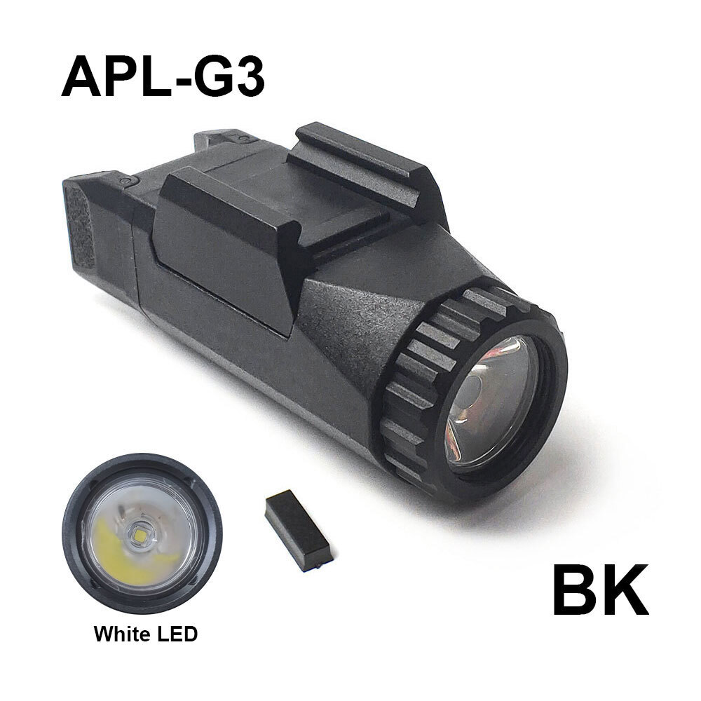 Tactical for APL-G3 Compact Light Weaponlight Rail Mounted Light Fit for Glock