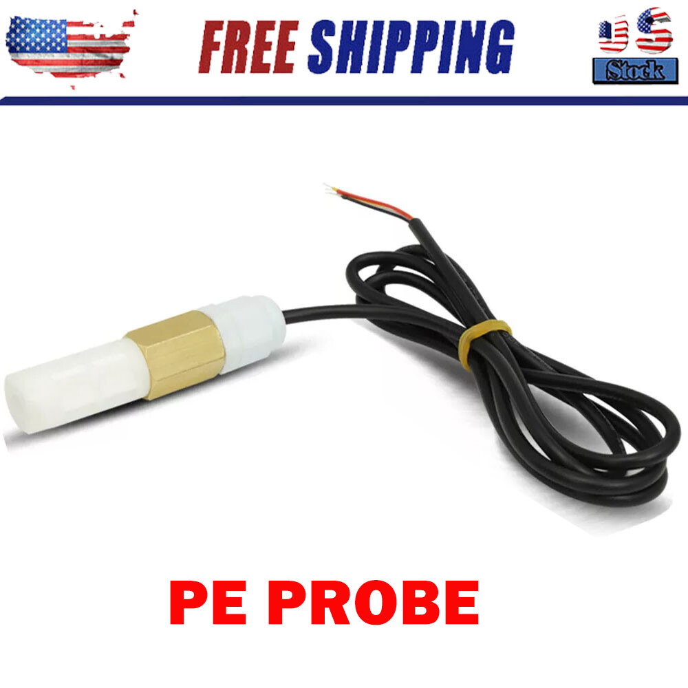 DC 5V-28V Temperature & Humidity Sensor PE Waterproof Probe RS485 HOT