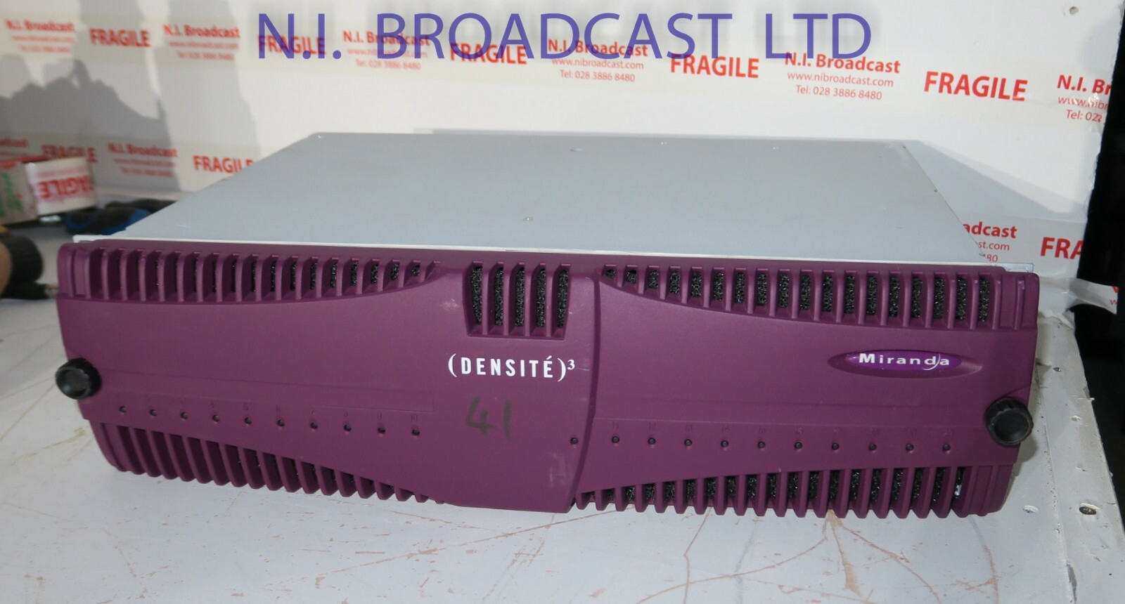 Grass Valley miranda  densite 3 with 5x eap3901 3G/HD/SD embedded audio (ref41)