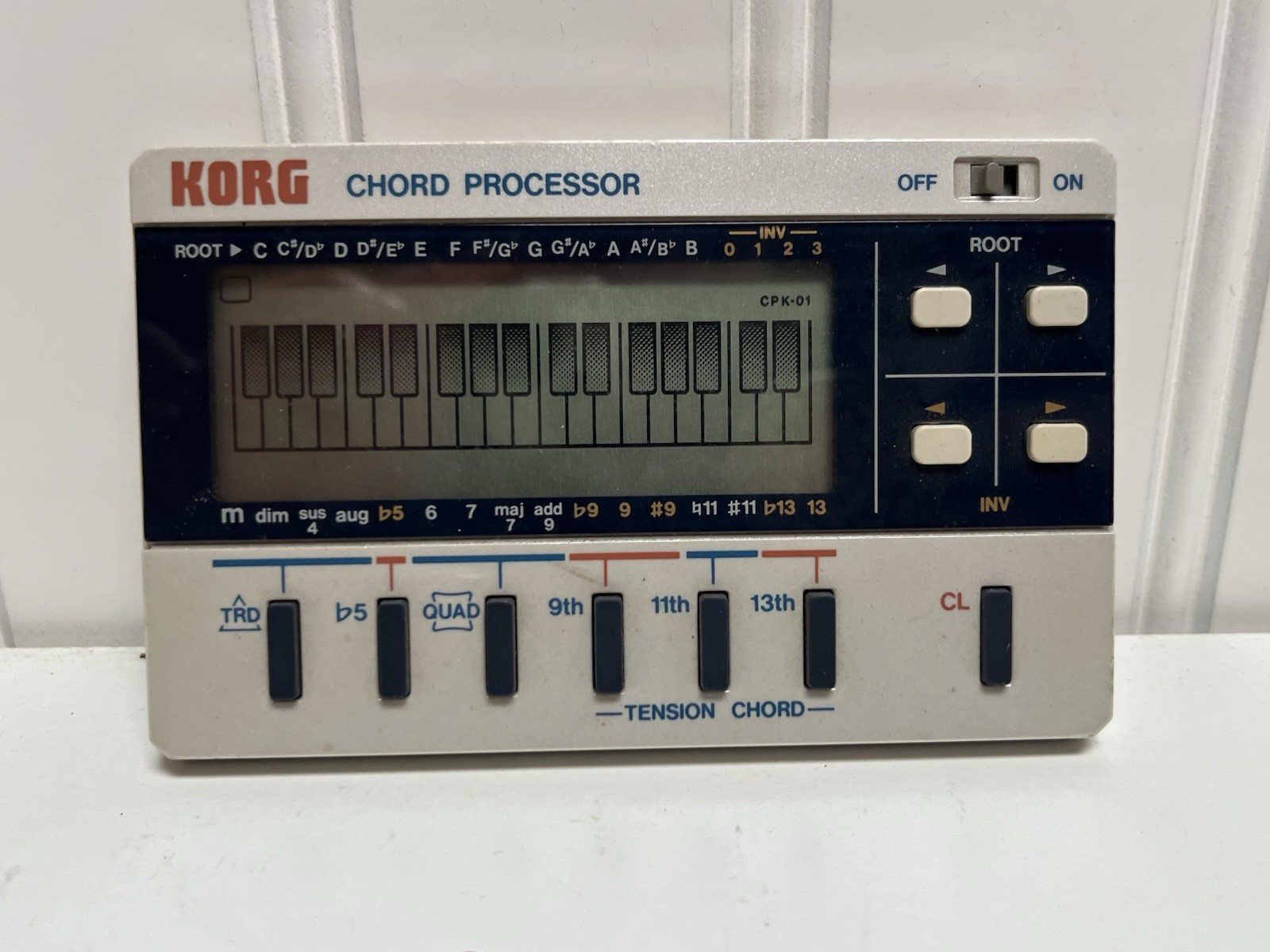 KORG CPK-01 Guitar Chord Processor Vintage Machine