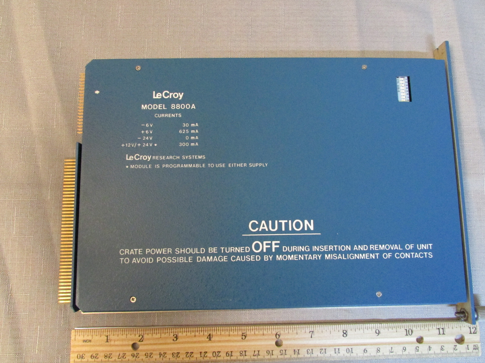 Lecroy 8800A CAMAC Module Memory CAMAC Plugin
