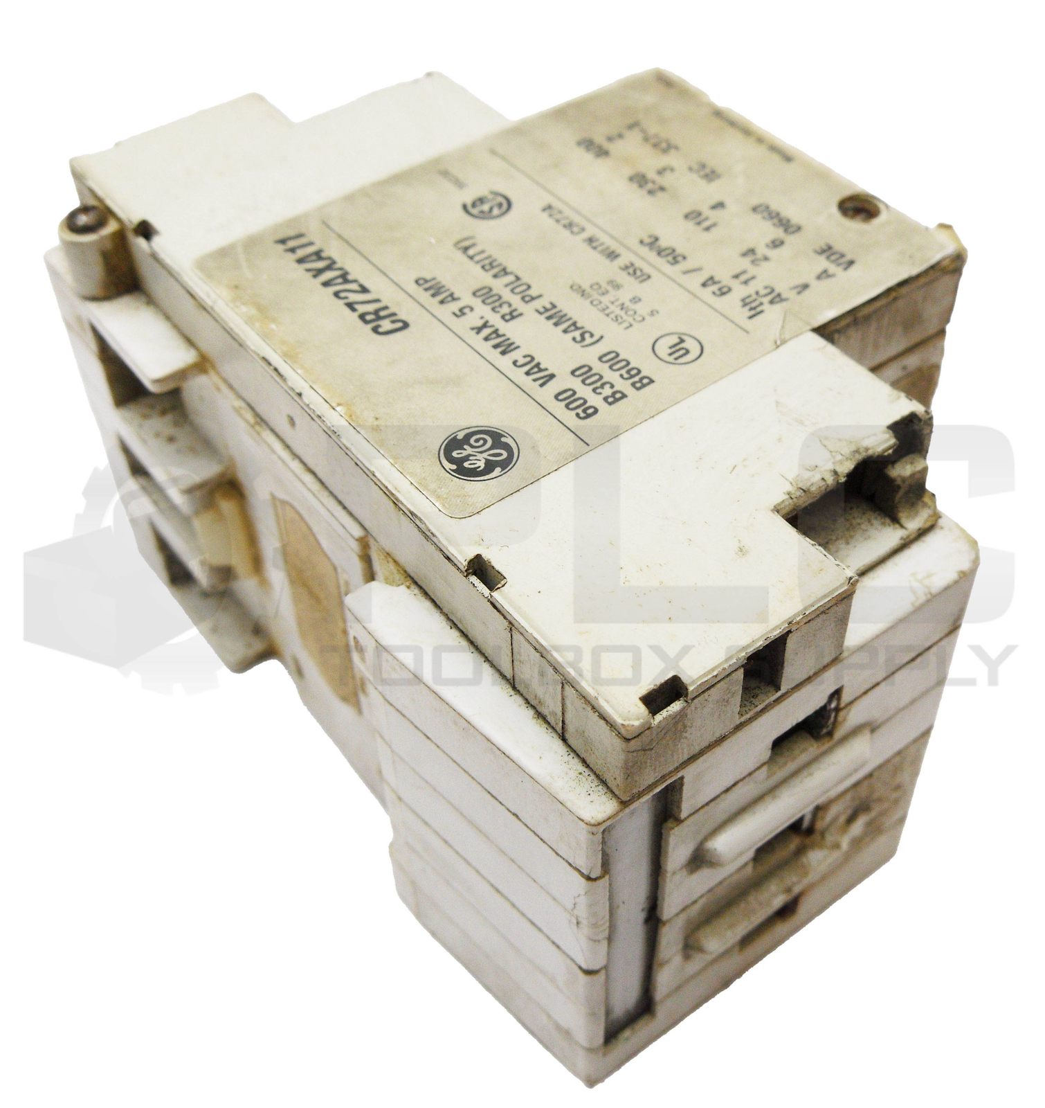 GENERAL ELECTRIC CR72AMN MANUAL MOTOR CONTROLLER 600V CR72AXA11