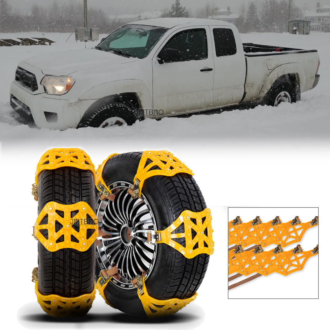 10Pcs Wheel Tire Chains Snow Rain Mud Anti Skid Emergency For Toyota Tacoma TRD