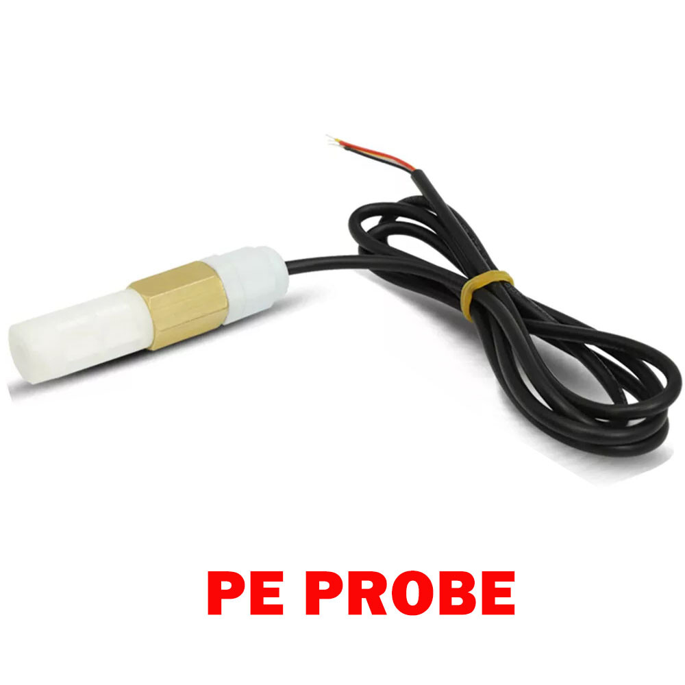 1X DC 5V-28V Temperature & Humidity Sensor PE Waterproof Probe RS485 US