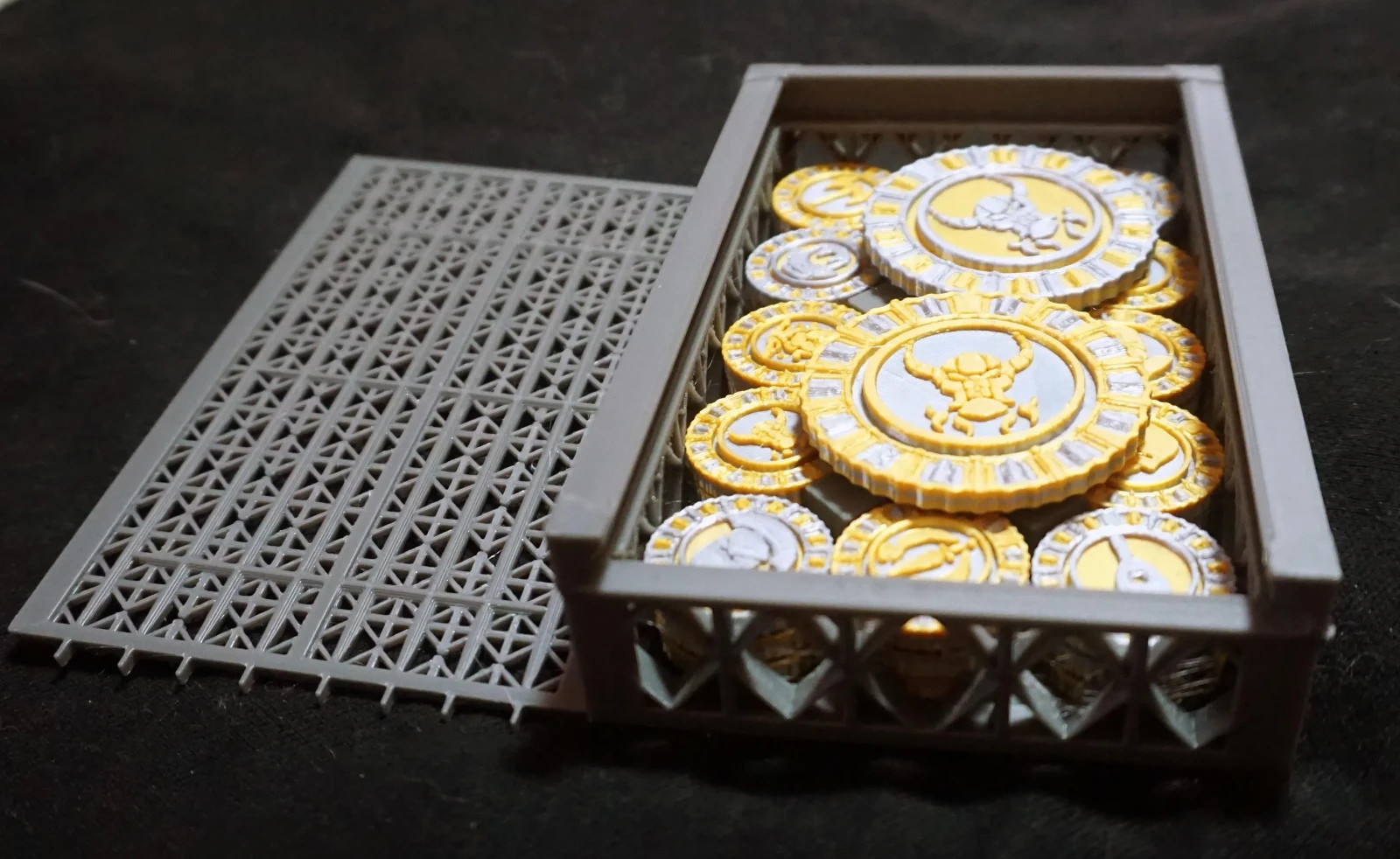 46-piece Tabletop Encounter Tokens with Carry Case