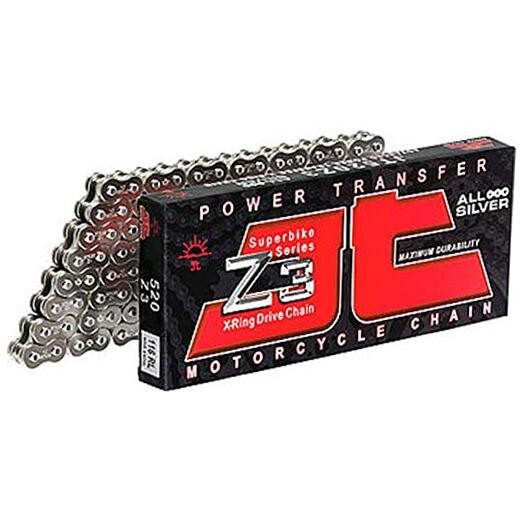 Chain C520Z3112RL (520 Series) 112 Link Super Heavy Duty 112-Links Black Steel