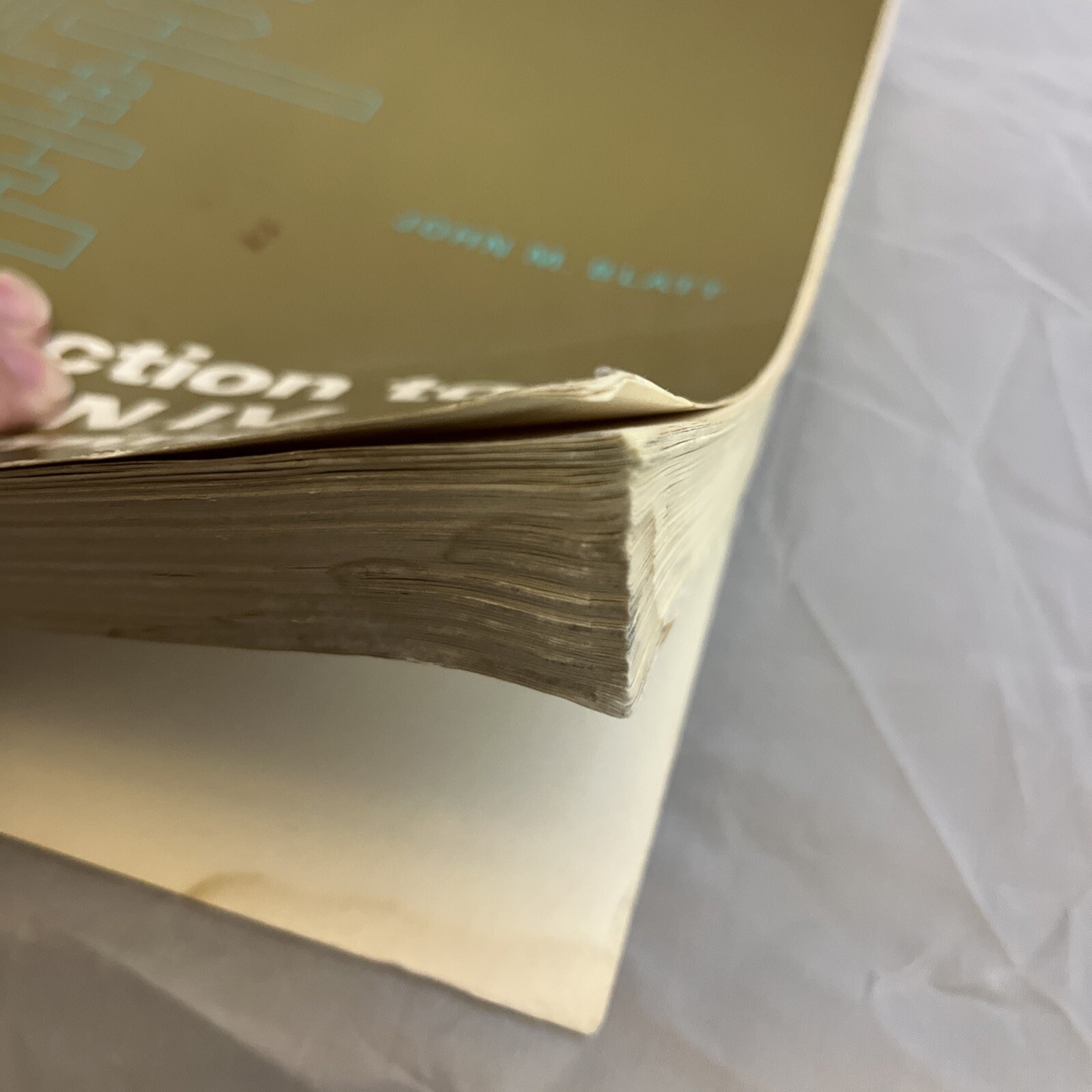 1968 Introduction to Fortran IV Programming Softcover Book John M. Blatt