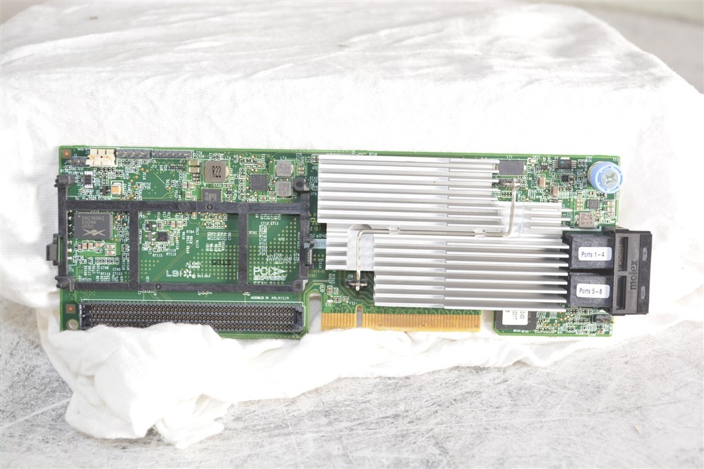 CISCO UCSC-MRAID12G V02 74-12862-02 PCIe 12GB/s SAS RAID Controller Card