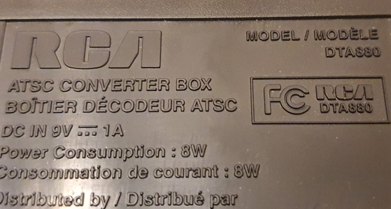 Rca Dta880 Converter Box