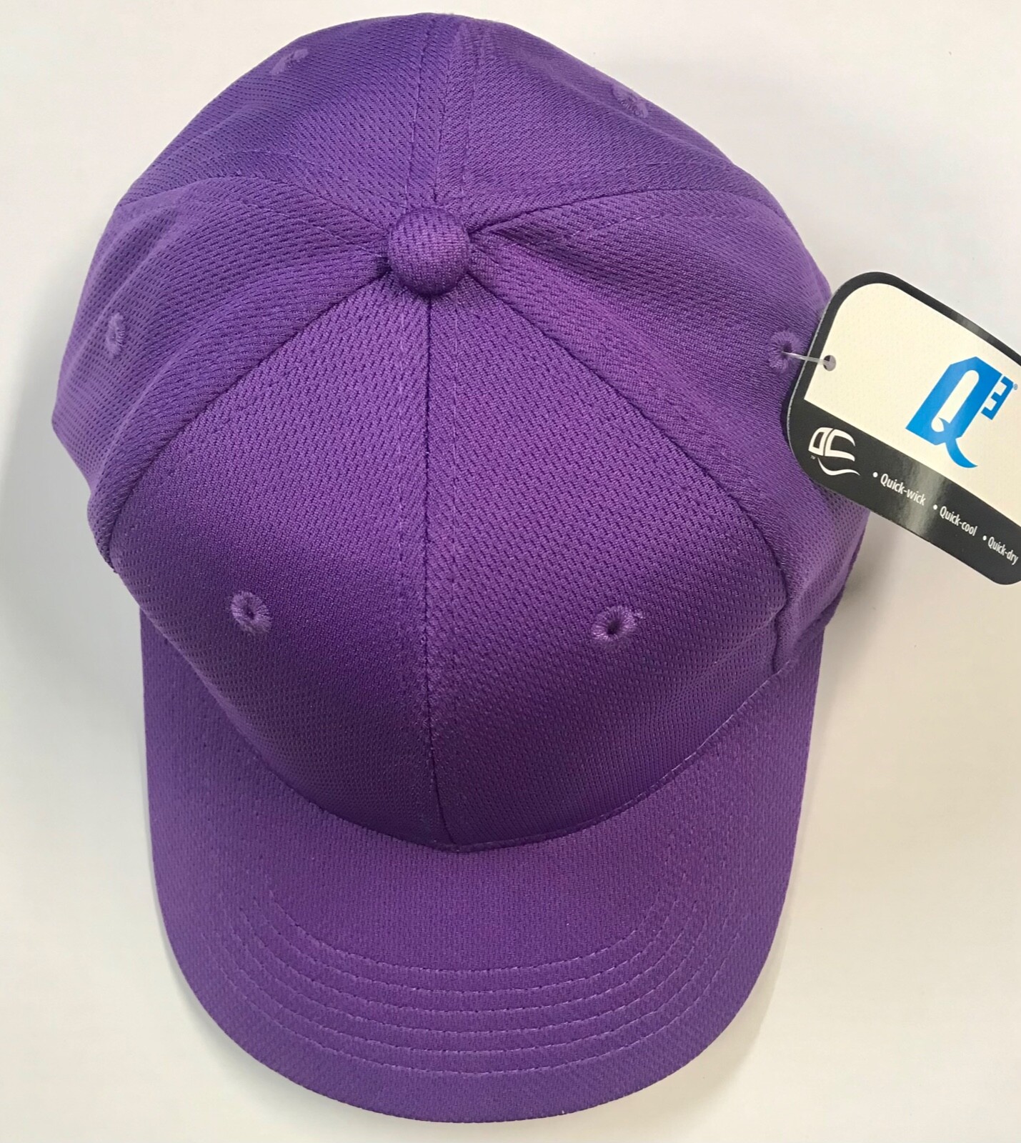 New- Outdoor Cap Performance ProTech Mesh ProFlex Baseball Caps, Purple XS/S