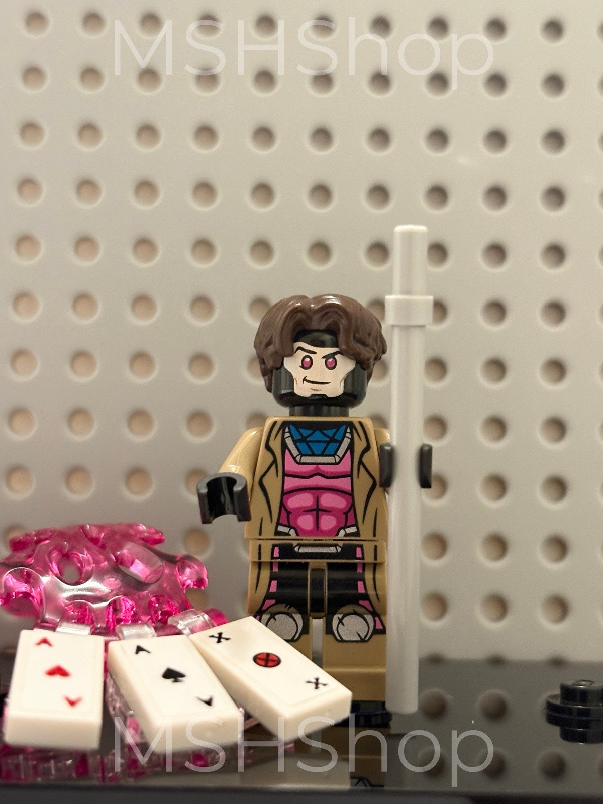 Lego 76294 Gambit Minifigure, Remy LeBeua. The X-Mansion (Genuine)