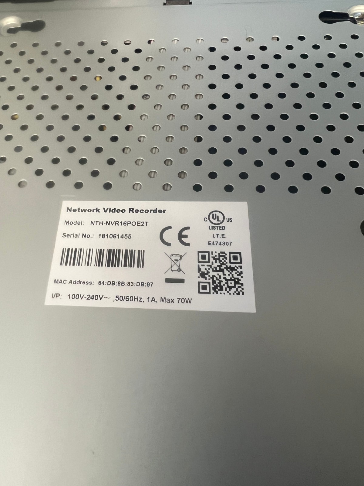NORTHERN VIDEO | NVR16POE2T 16-Channel NVR Network Video Recorder with PoE | HDM