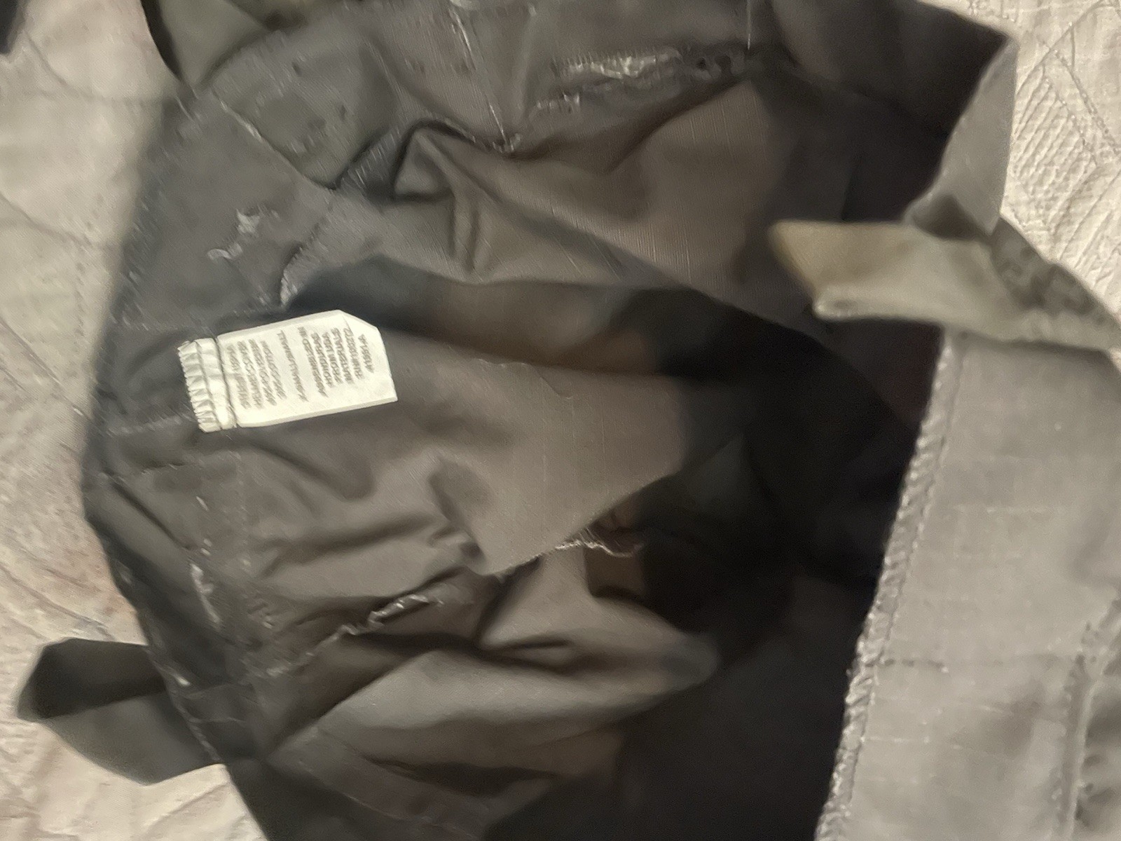 Tactical Military Helmet Pads With Small Black ACH And Gray Fast Covers