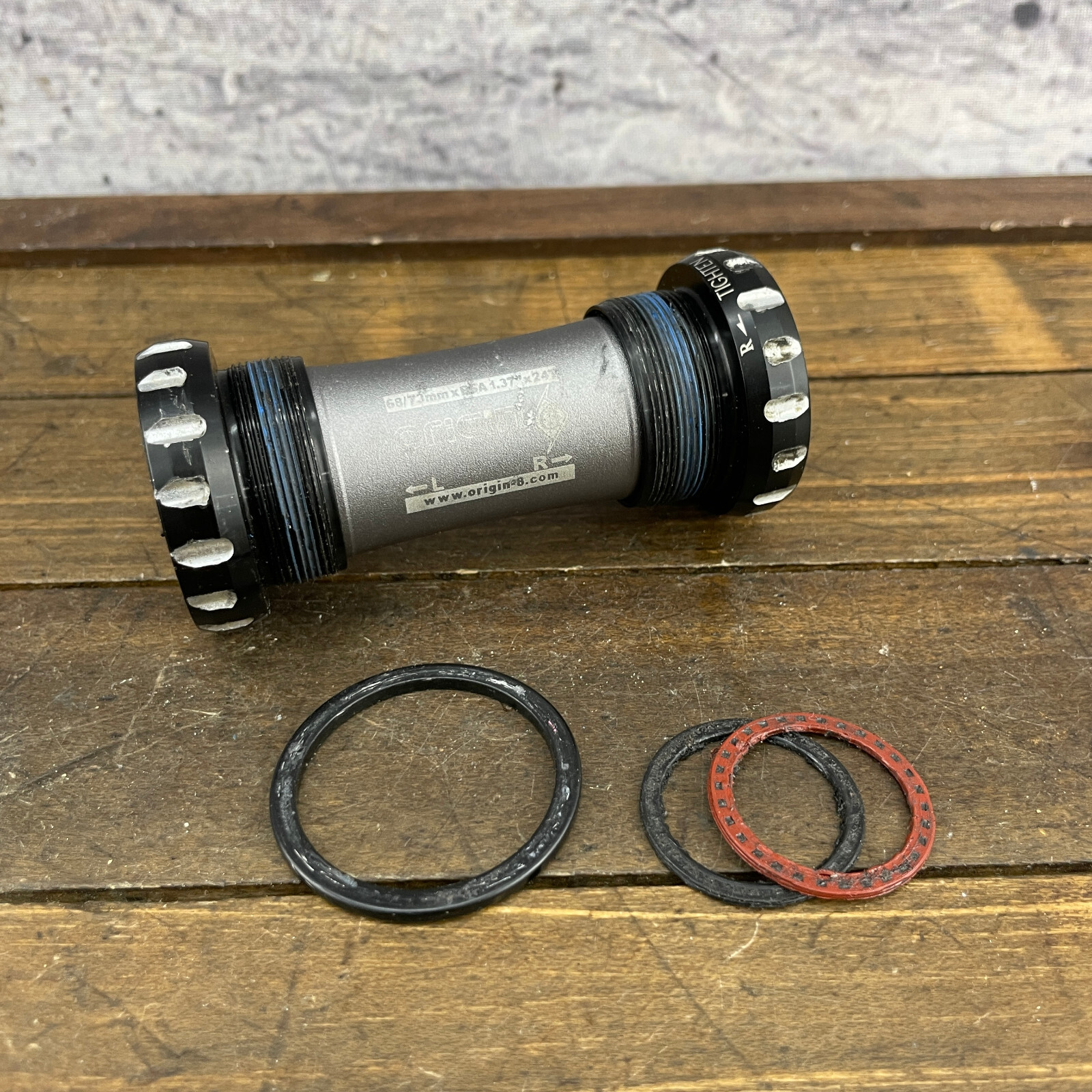 Origin8 Bottom Bracket English Threaded 68 78 Sealed Kit 24 mm Parts Lot