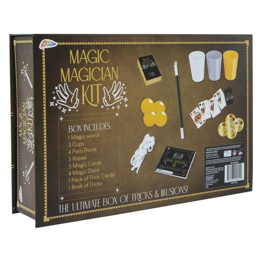 Complete Mega Magic Show set for Kids.Perform 120 Magic Tricks, Magician Kit