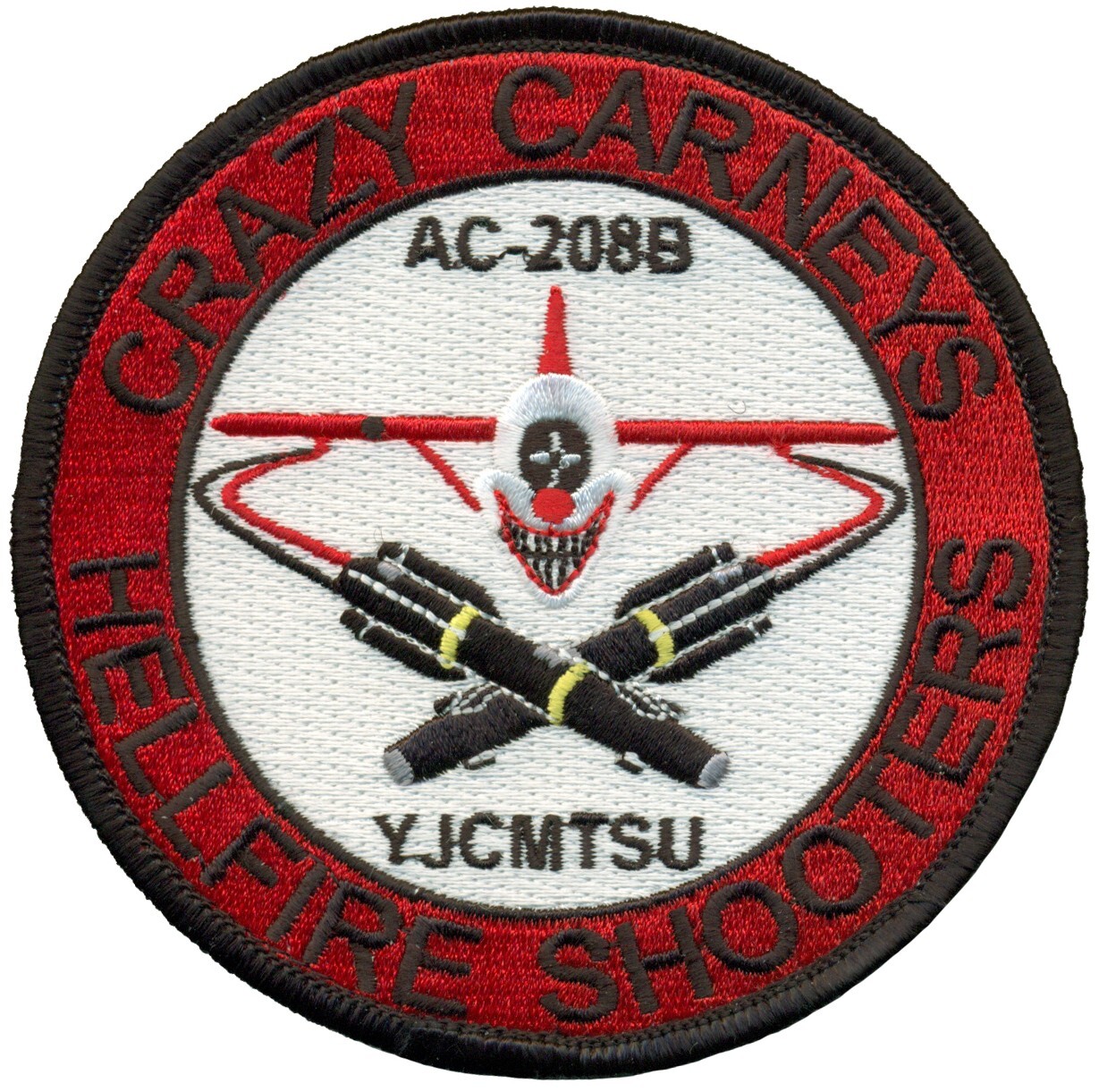 USAF 521st AIR EXPEDITIONARY ADVISORY SQUADRON – AC-208B HELLFIRE SHOOTER PATCH