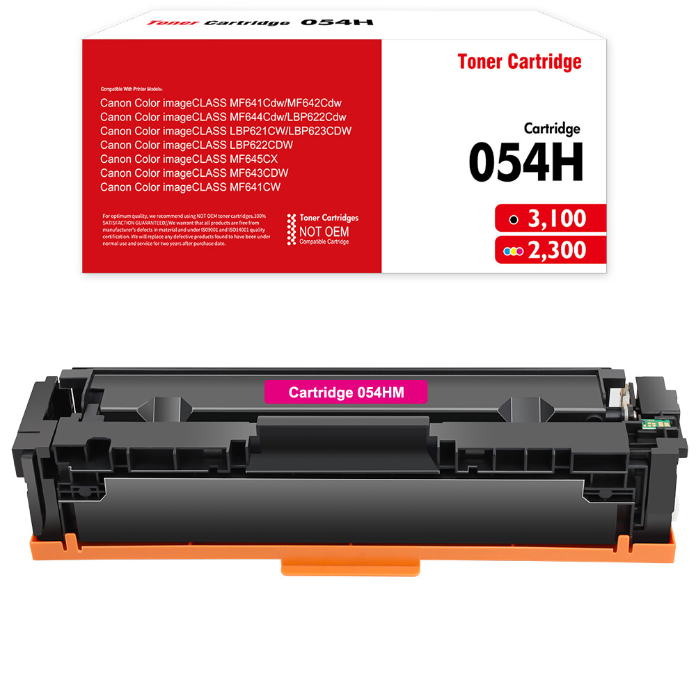 054 054H Set Toner for Canon 054 Imageclass MF641Cw MF644cdw MF642cdw LBP620 Lot