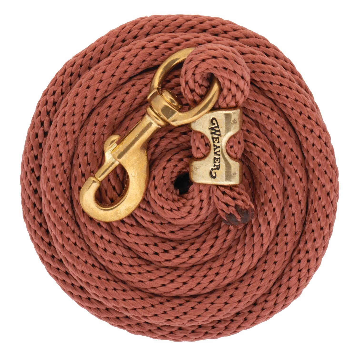 Weaver Leather Poly Lead Rope Solid Brass 225 Snap