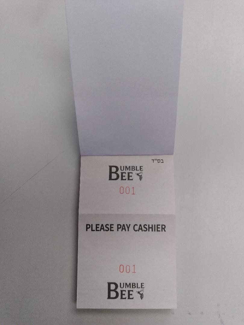 Barber Shop Receipt pads, Check Books (24 books)