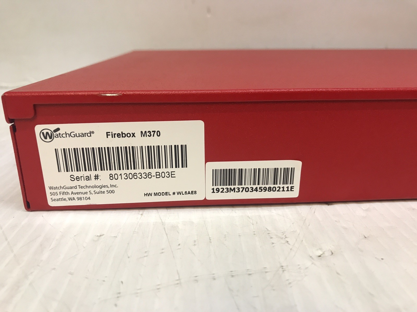 WatchGuard Firebox M370 8-Port Network Security Appliance WL6AE8 WORKING *READ*