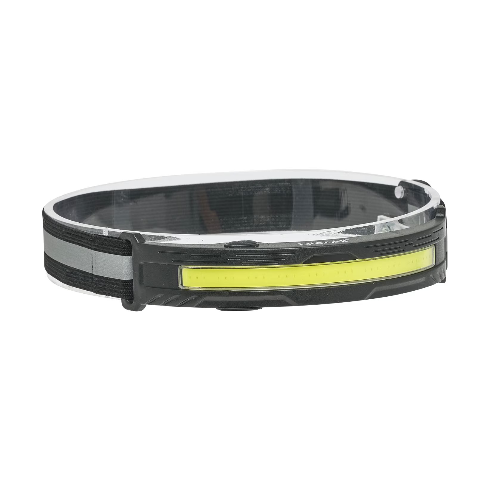 LitezAll Rechargeable LED Headlamp 350 Lumen Wide Beam Multi Color Portable Gear