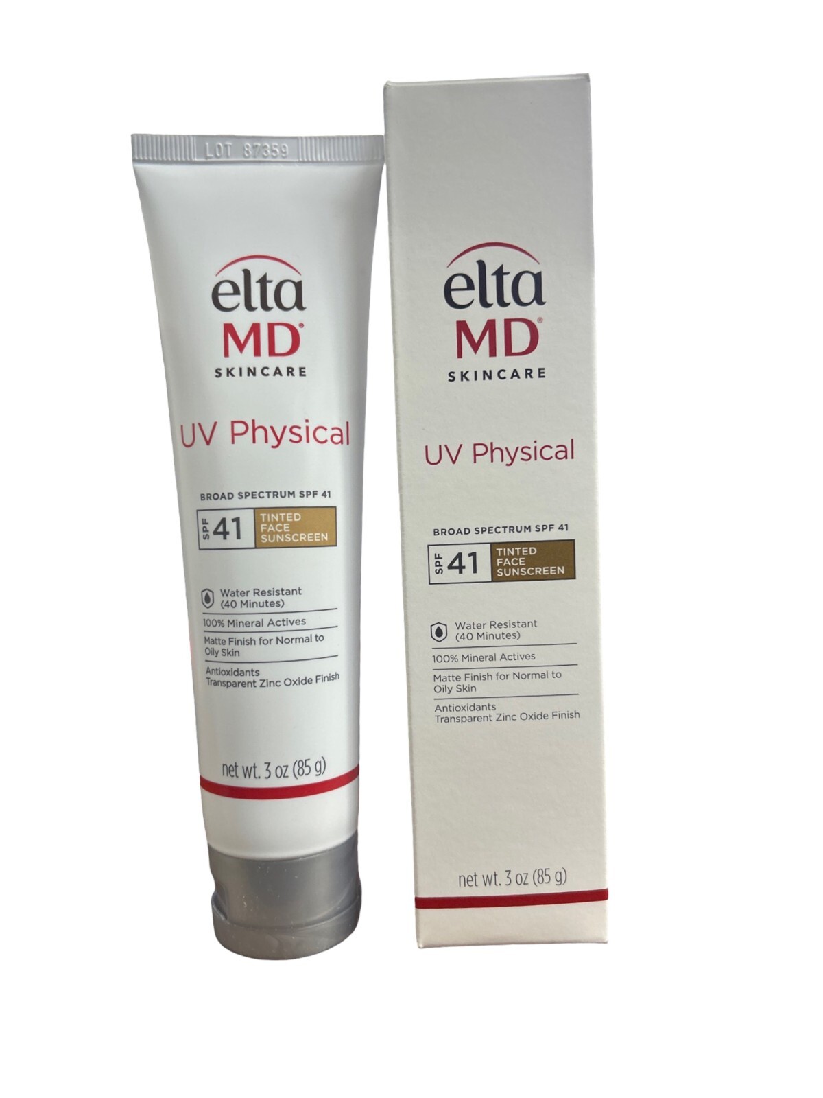 Elta Md UV Physical Broad-Spectrum SPF 41 Tinted 3 oz