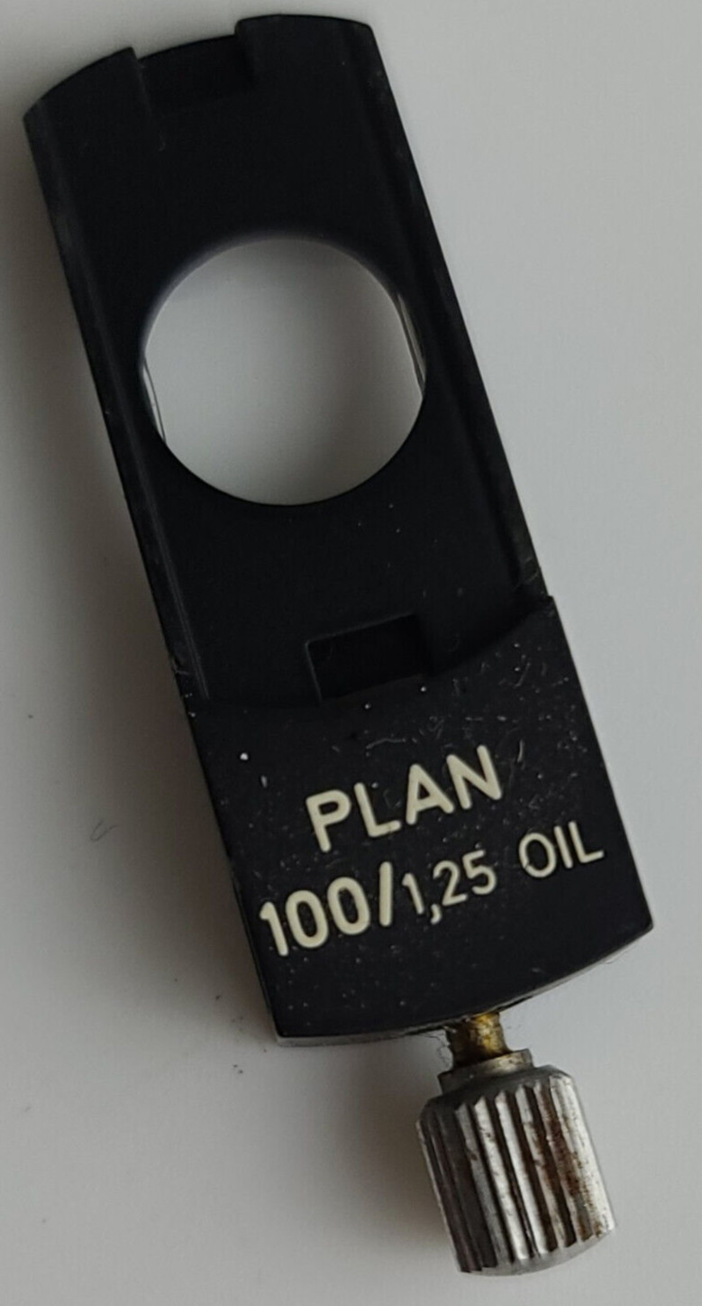 Zeiss Plan 100/1,25 Oil Slider – Damaged