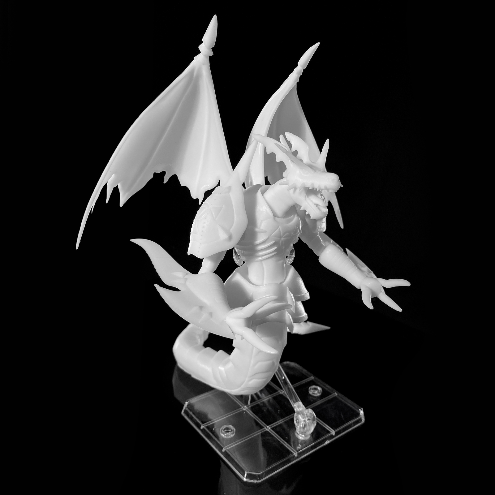 Unpainted Digimon Megidramon Resin GARAGE KIT FIGURES Model In Stock New