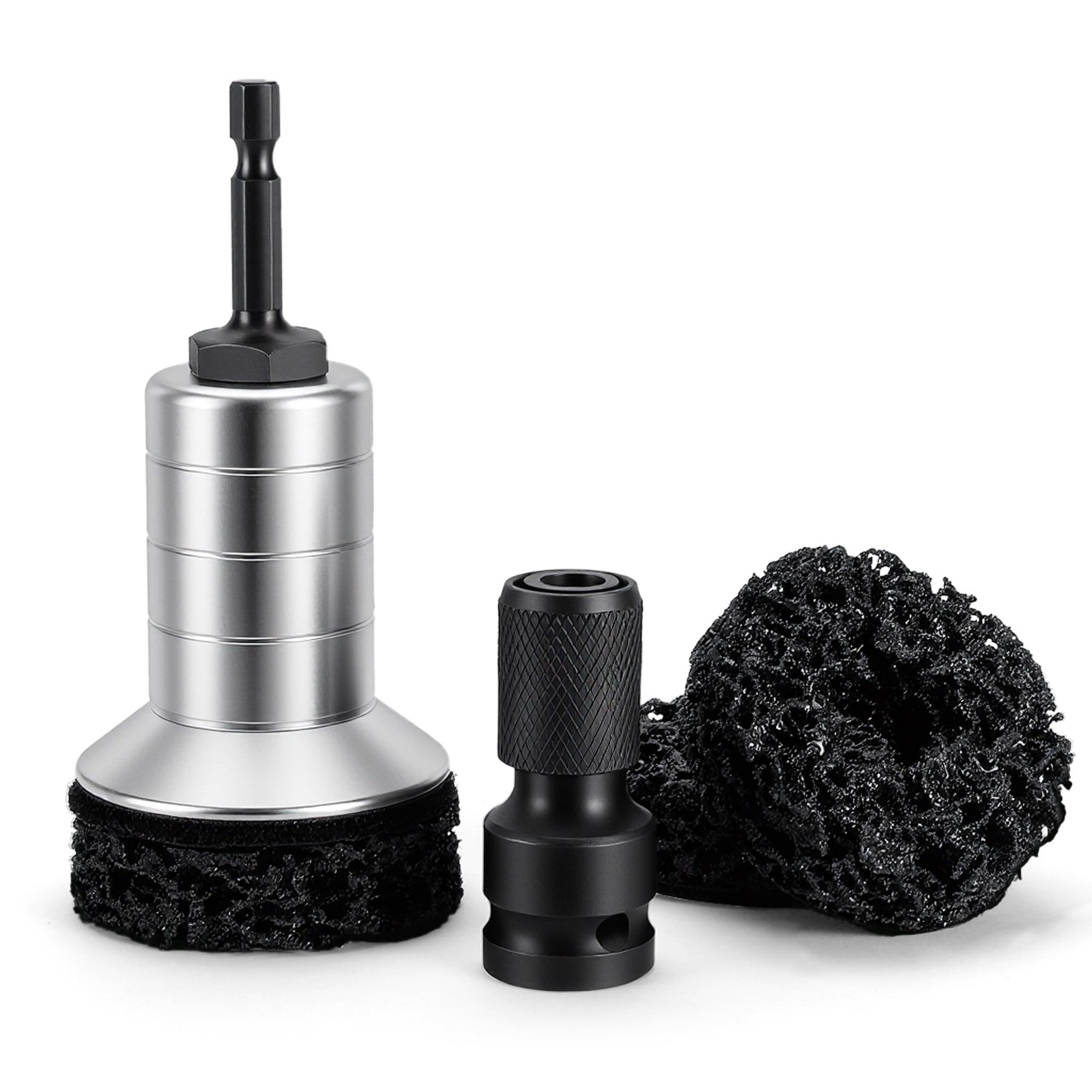 CHXLQQX Wheel Hub Cleaning Kit,Wheel Stud and Cleaner for Quick Rust Red