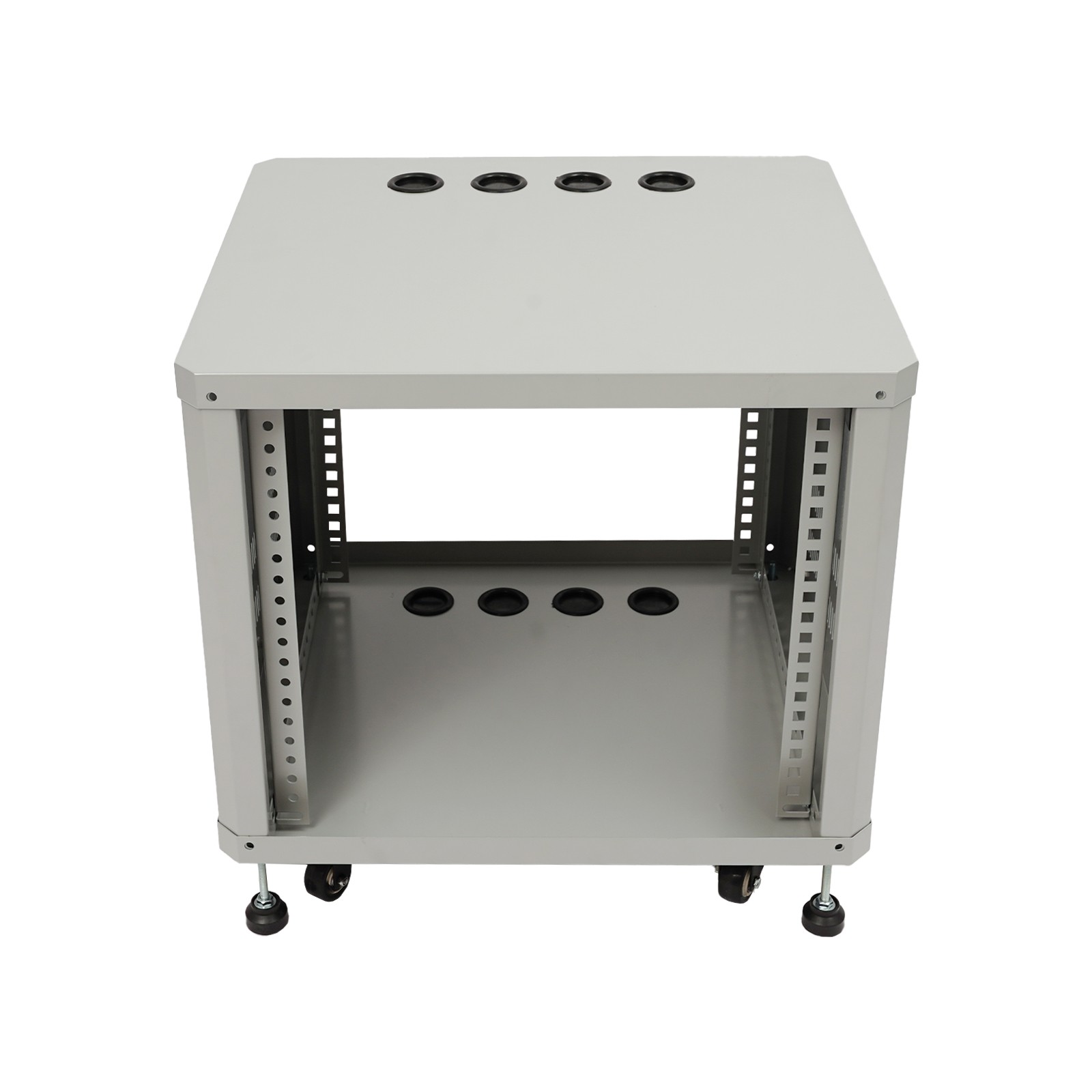 9U Server Rack Cabinet – Mobile & Durable, Ideal for Studios & Offices