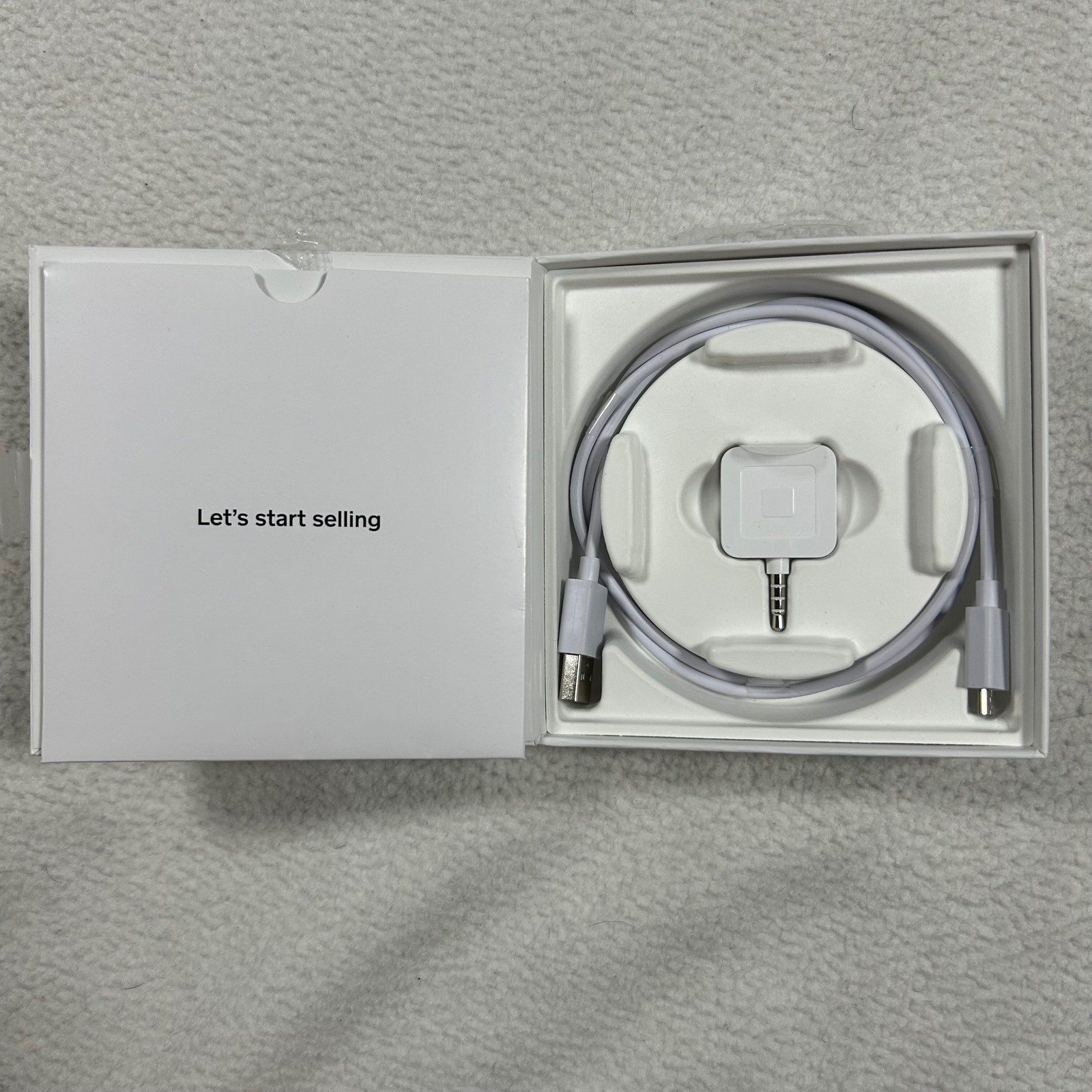 Square Reader Credit Card Processor OS White Contactless Chip Magstripe