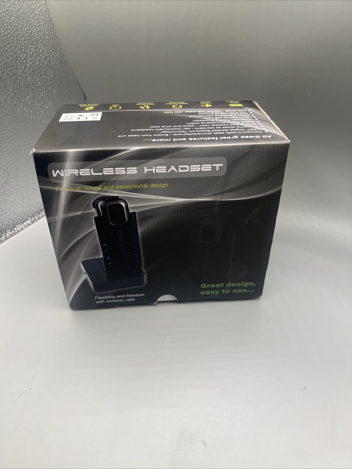Wireless Headset With Microphone For Pc/phone