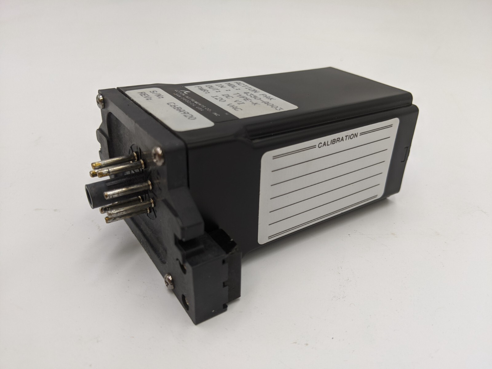 Action Pak 4300-A003 Isolating Transmitter Programmable Type K 120V PST-4350