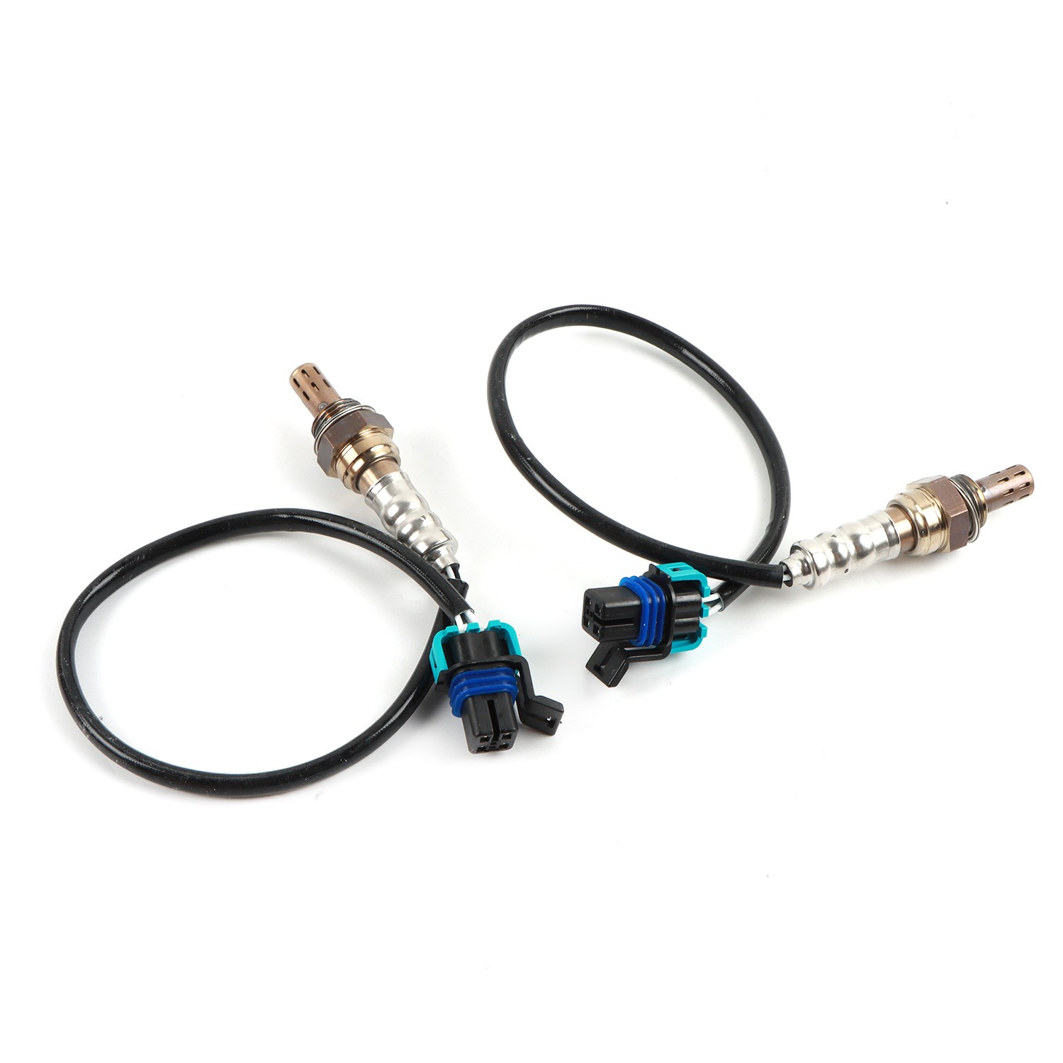 2pcs Oxygen Sensor O2 for 2004-2005 Chevrolet Trailblazer 4.2L Up+Downstream