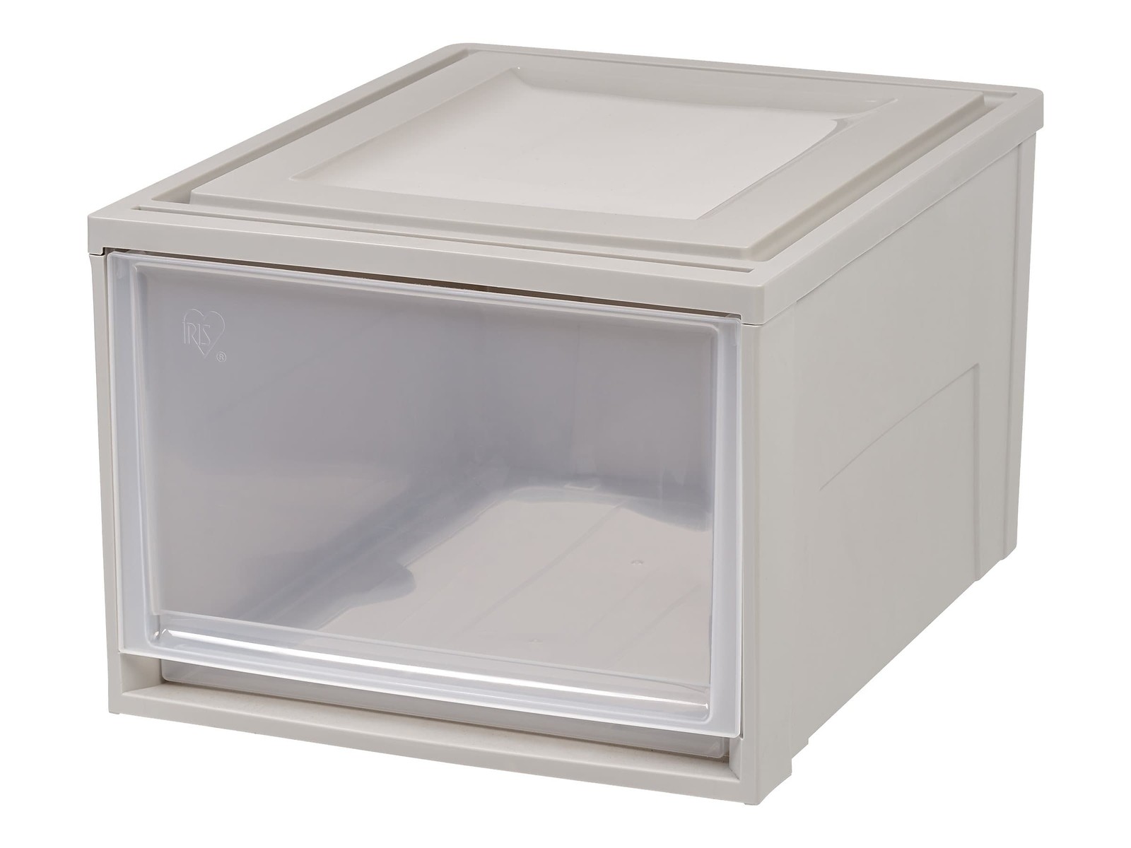 Iris Inc 24359573 Stackable Storage Drawer 10.85 Gal Gray