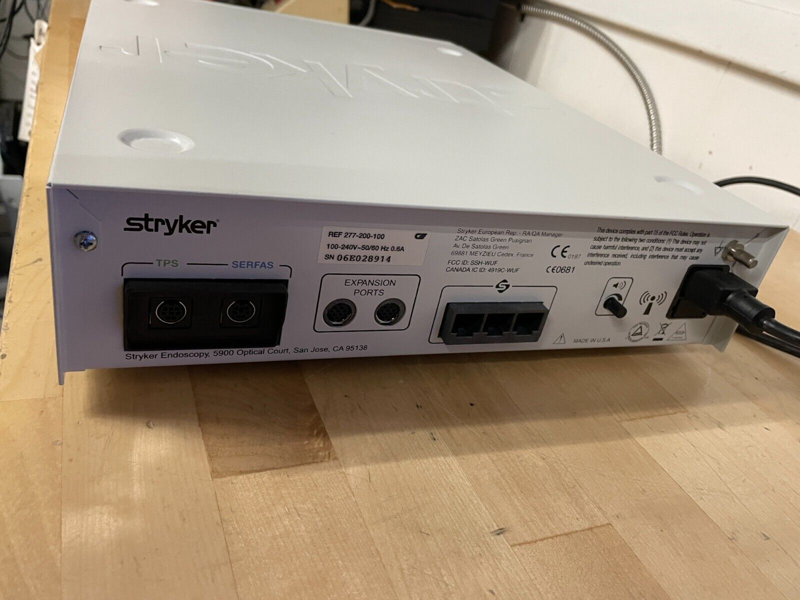 Stryker iSwitch Wireless Universal Foot-Control 277-200-100