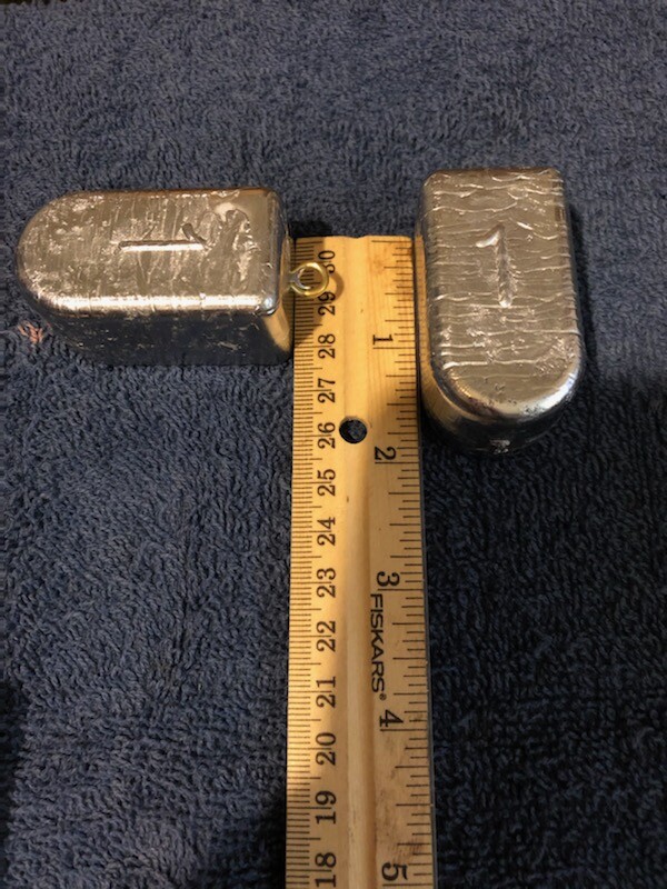 Rock Cod Sinkers 50-1LB Sinkers