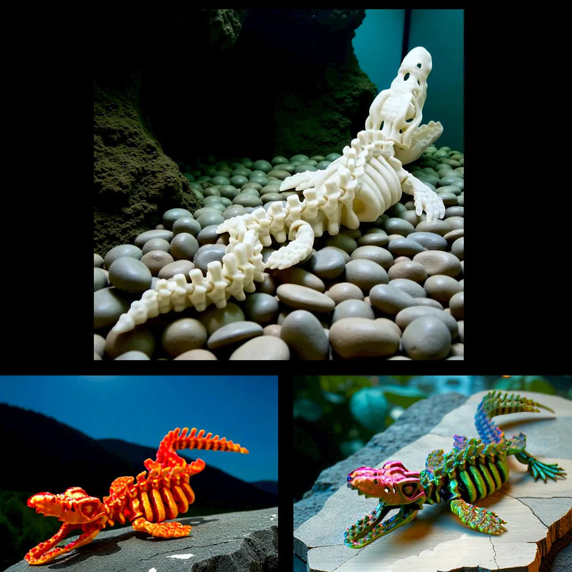Mosasaur Replica - Dinosaur Aquarium Decor Ornament