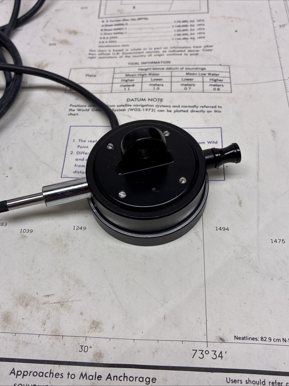 Starrett Probe/ for Remote Display P27600-1 NEW - 1" Digital Indicator .600