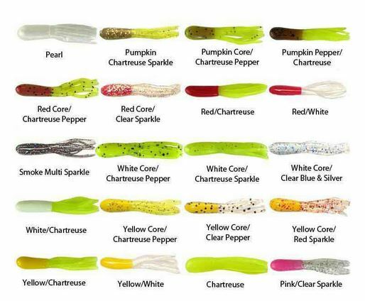 Southern Pro Lit'l Hustler Tube Body Pack~39 color choices~50Pack~FREE Shipping