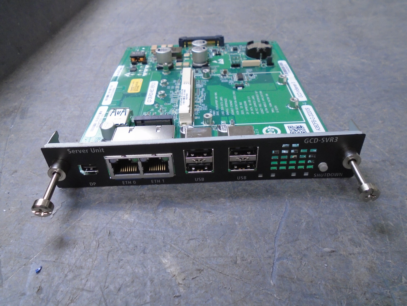 NEC GCD-SVR3 InServer 3 module Base card only NO hard drive