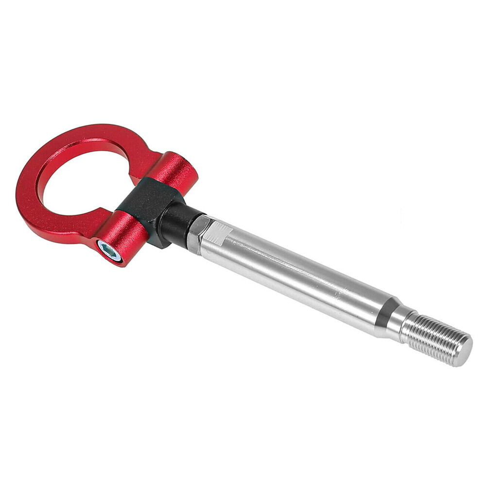 JDM Track Racing Tow Hook Trailer For 2013-2022 Subaru WRX STI BRZ Impreza Red
