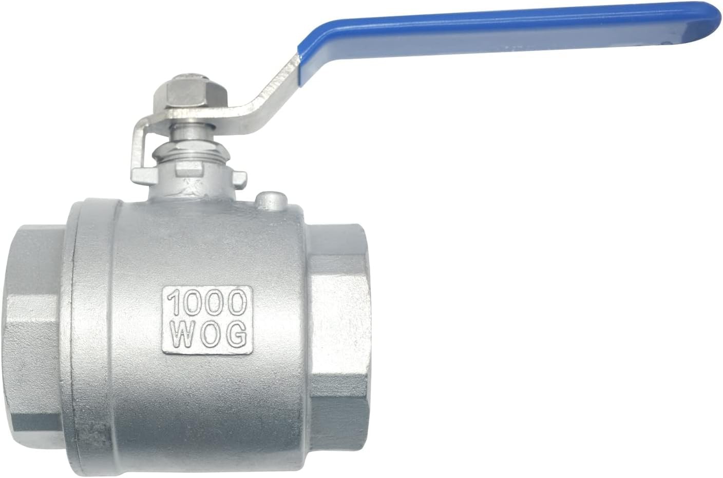 Dsmpipeft1Pcs 316 Stainless Steel 1-1/2" Full Port Ball Valve with Heavy Duty...